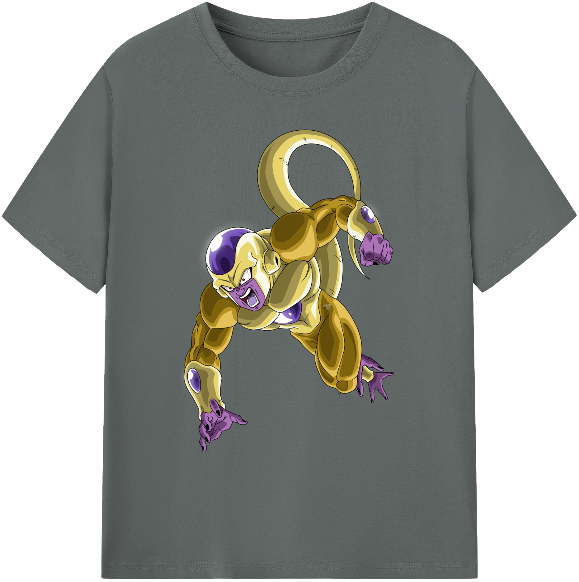 （画像用） ドラゴンボール フリーザ DRAGON BALL Frieza 綿100％ メンズ半袖Tシャツ｜肌触りやわらか＆通気性